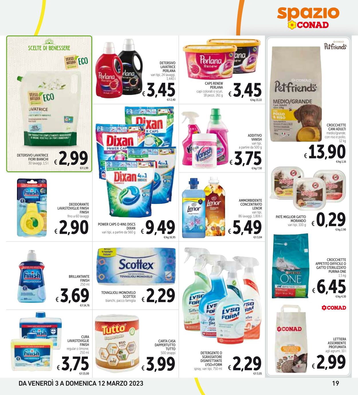 Volantino Conad 03.03.2023 - 12.03.2023