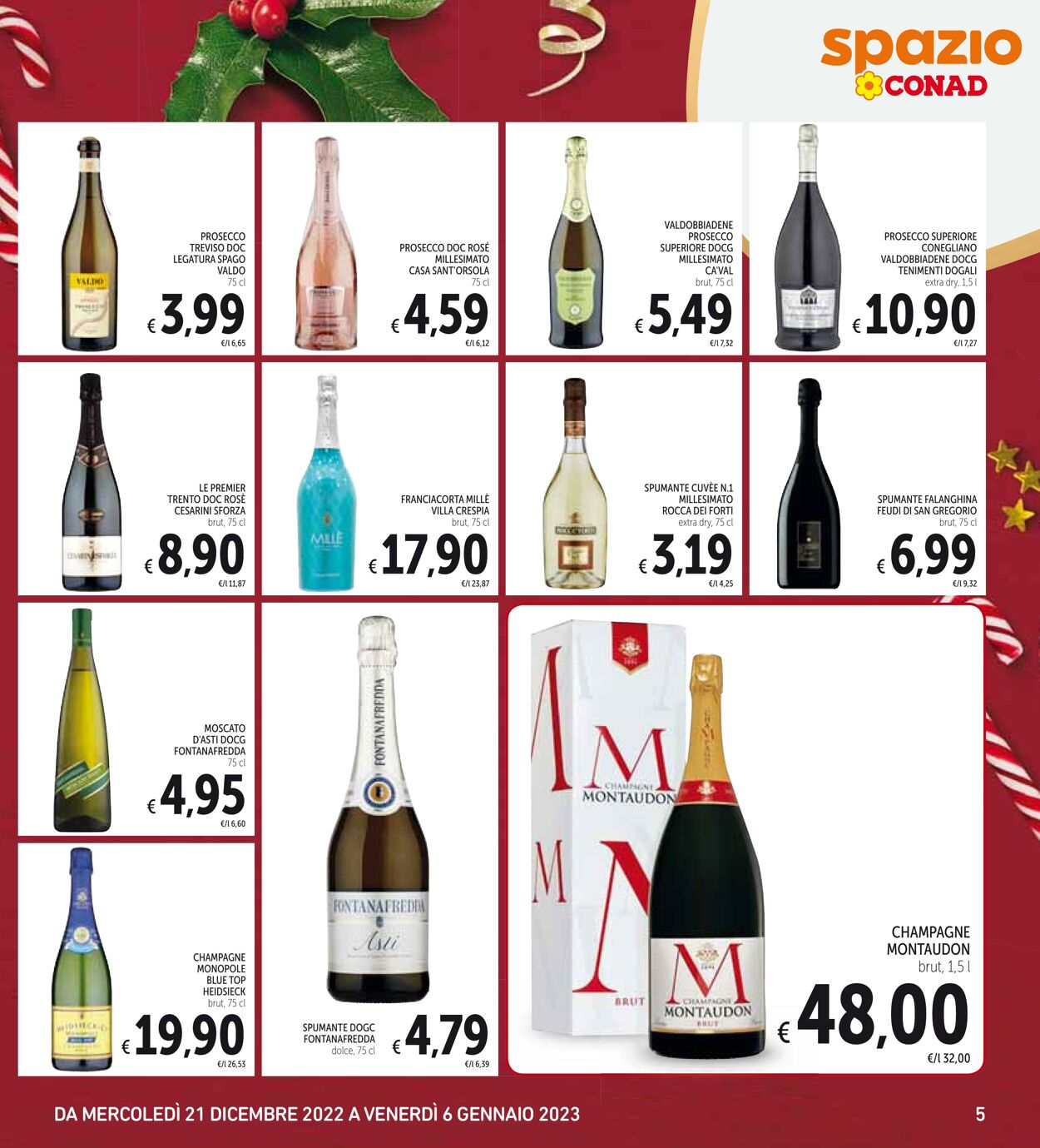 Volantino Conad 21.12.2022 - 06.01.2023