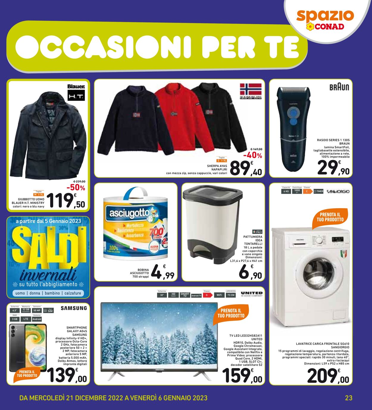 Volantino Conad 21.12.2022 - 06.01.2023