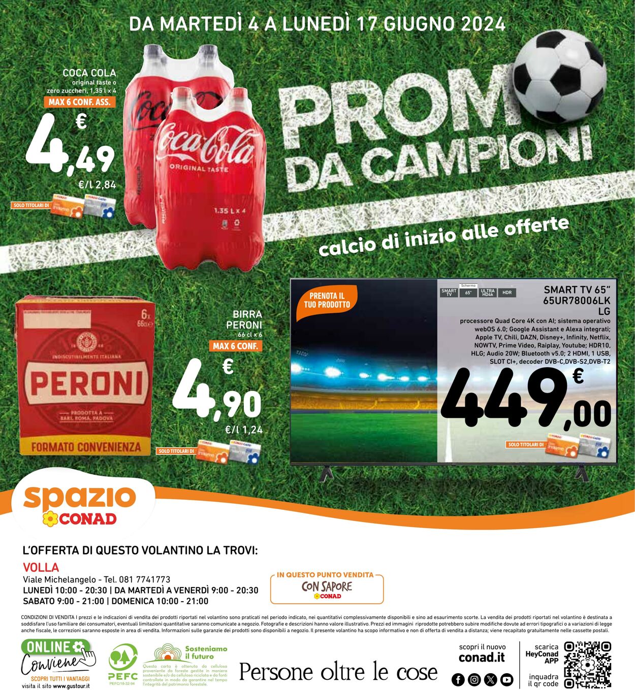 Volantino Conad 04.05.2024 - 17.06.2024