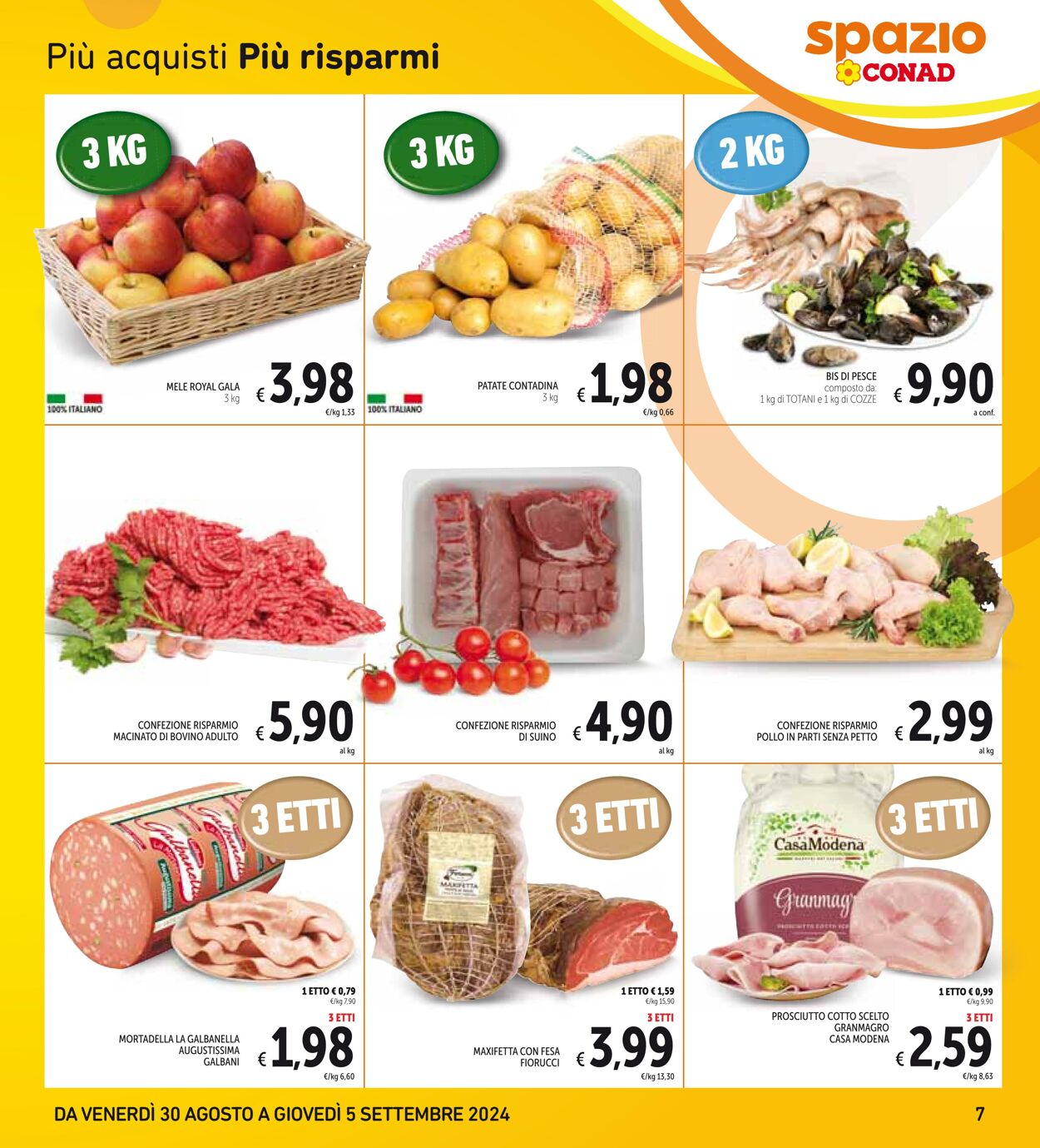 Volantino Conad 30.08.2024 - 05.09.2024