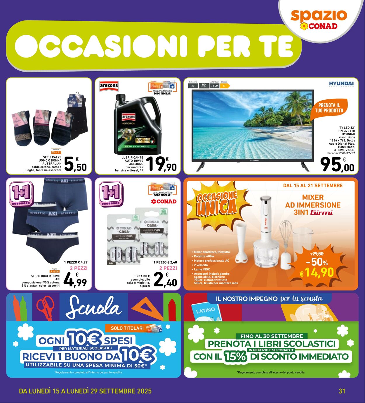 Volantino Conad 17.09.2025 - 17.09.2025