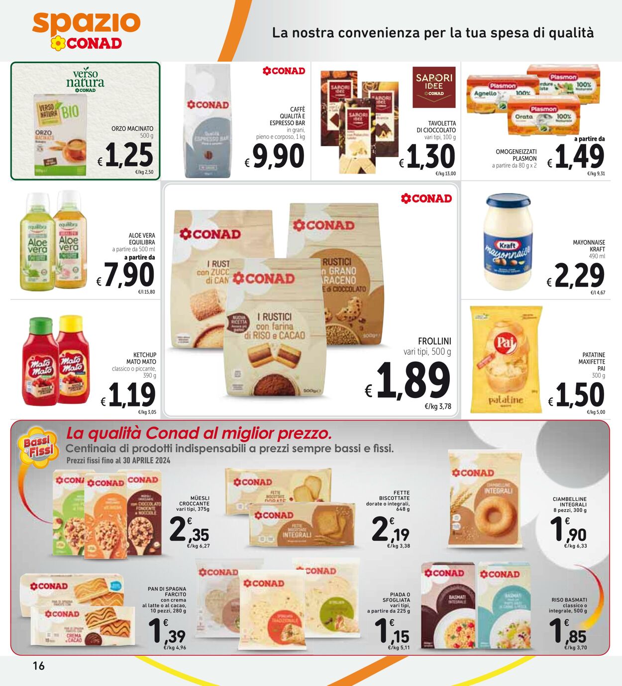 Volantino Conad 02.04.2024 - 15.04.2024