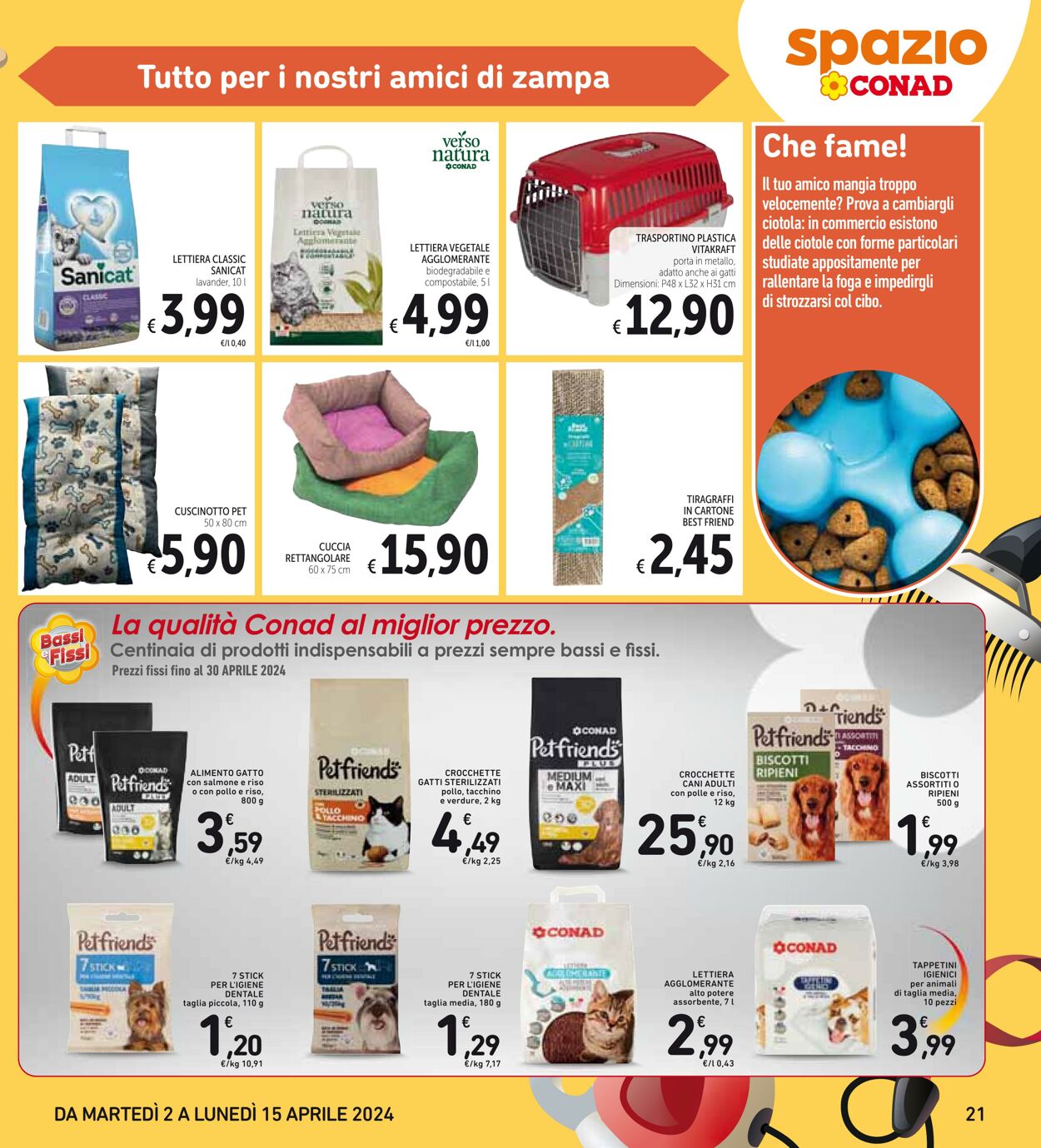 Volantino Conad 02.04.2024 - 15.04.2024