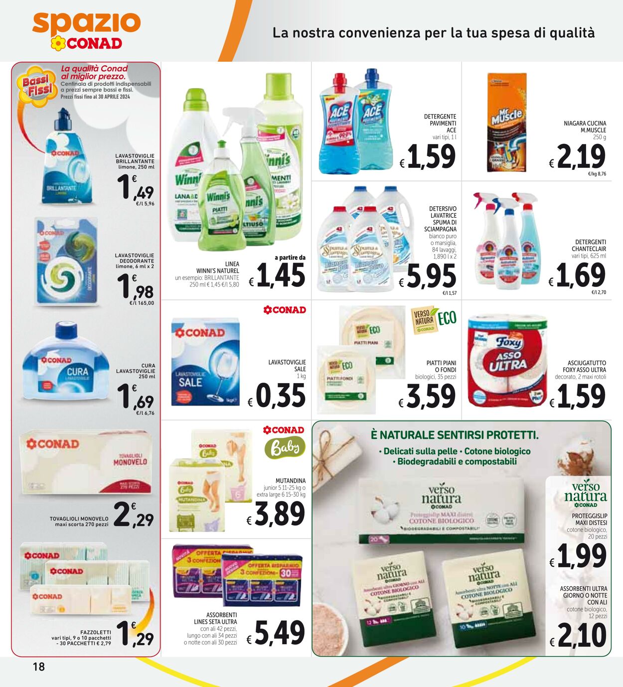 Volantino Conad 02.04.2024 - 15.04.2024