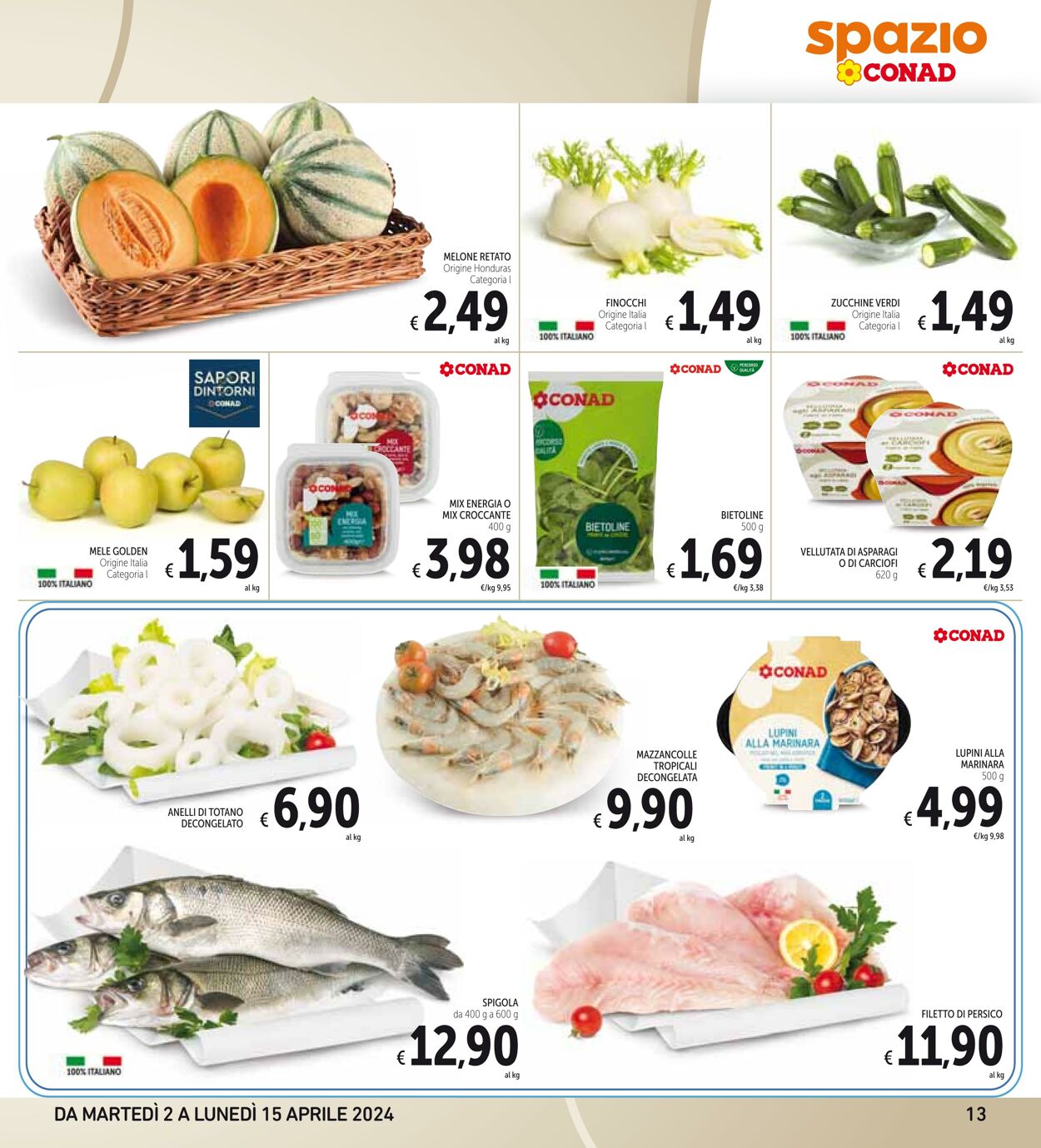 Volantino Conad 02.04.2024 - 15.04.2024