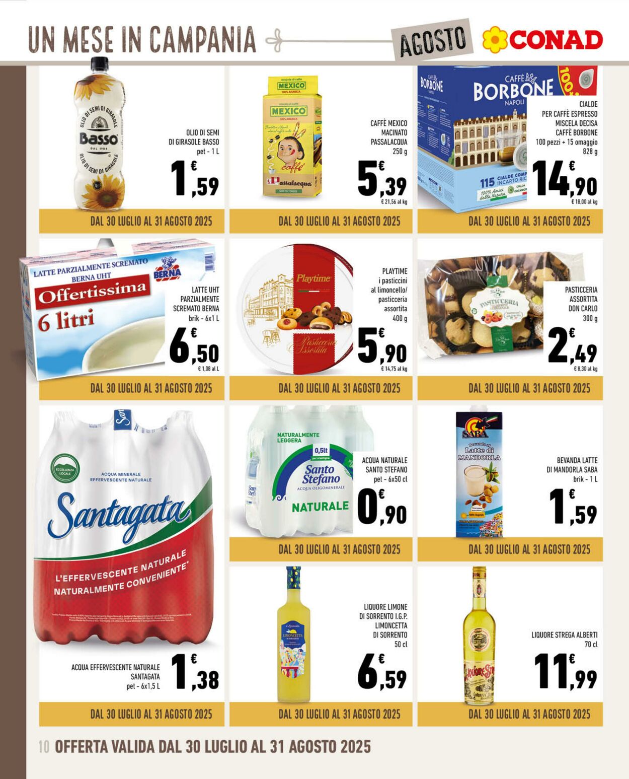 Volantino Conad 06.08.2025 - 06.08.2025