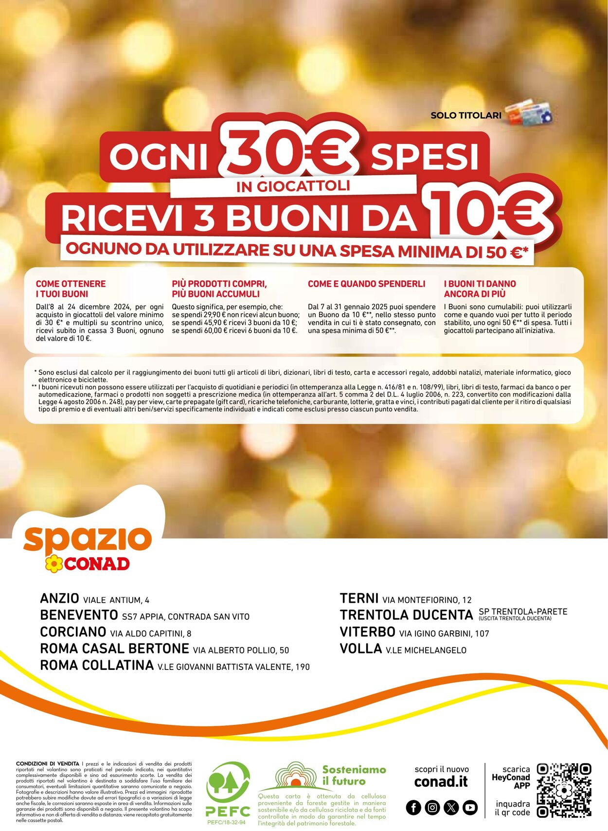 Volantino Conad 13.11.2024 - 24.12.2024