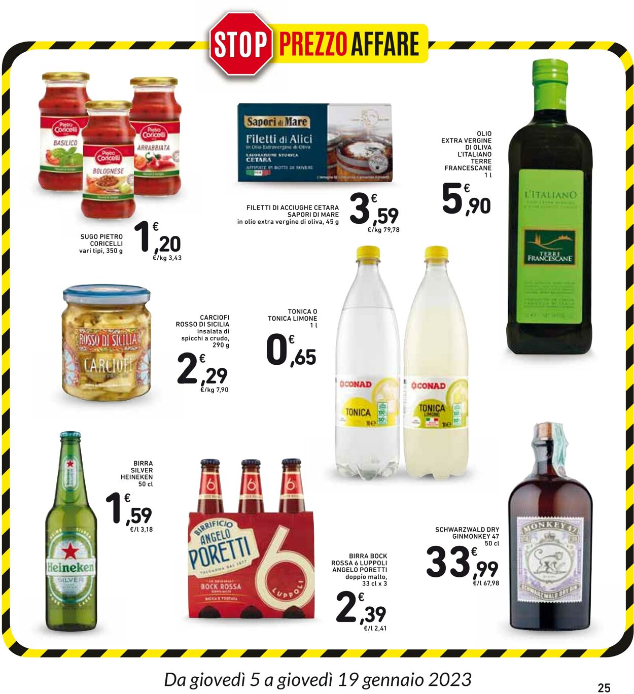 Volantino Conad 05.01.2023 - 19.01.2023