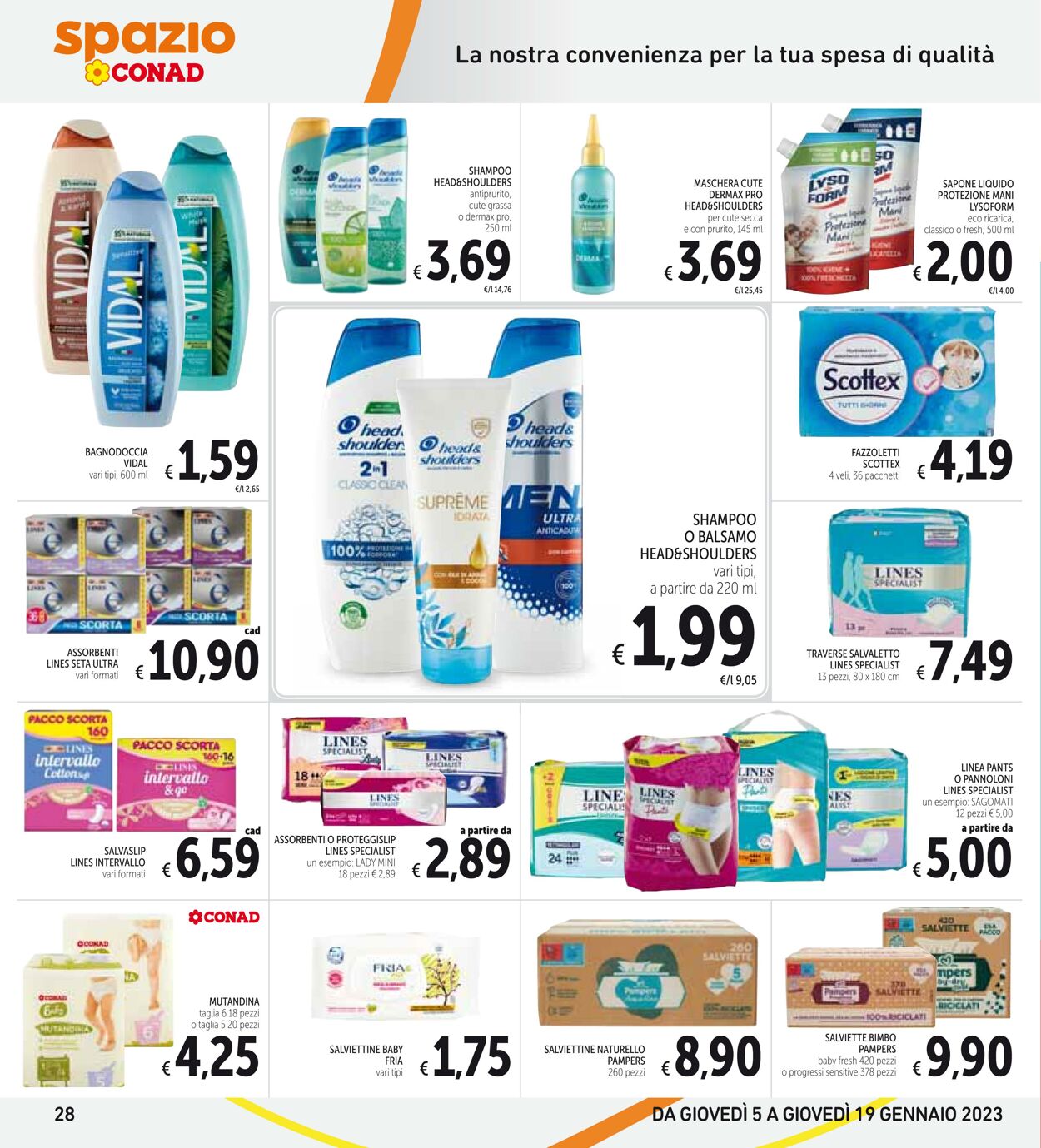 Volantino Conad 05.01.2023 - 19.01.2023