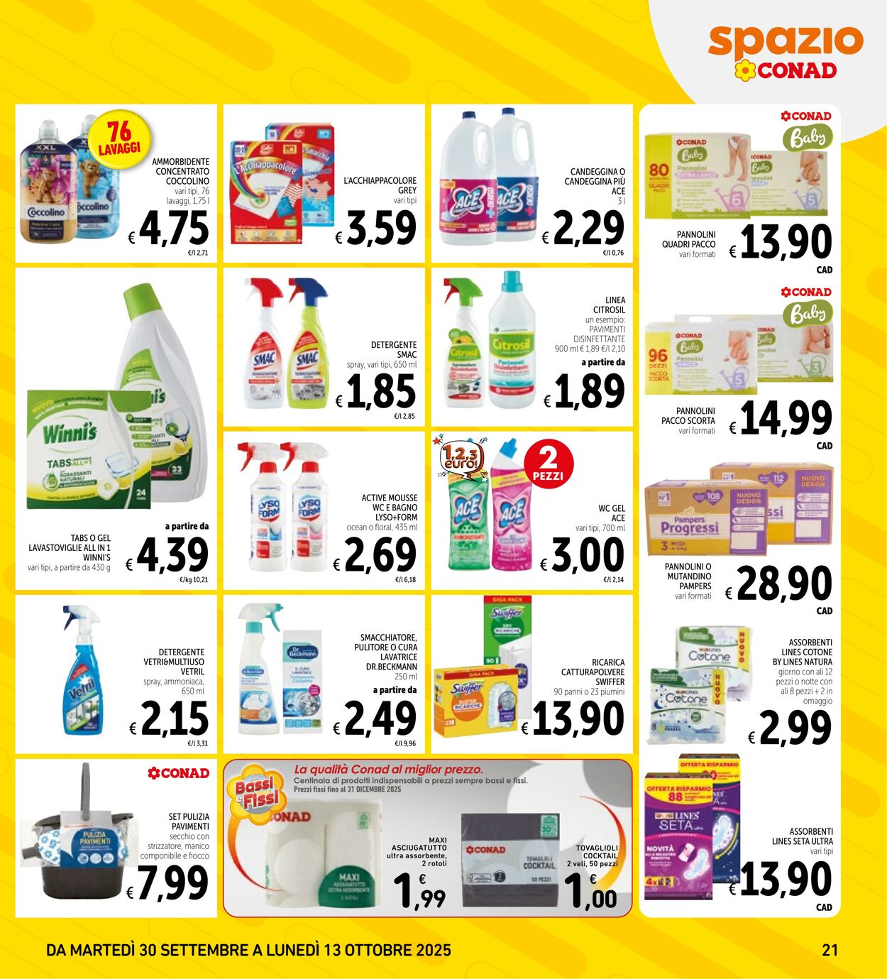 Volantino Conad 07.10.2025 - 07.10.2025