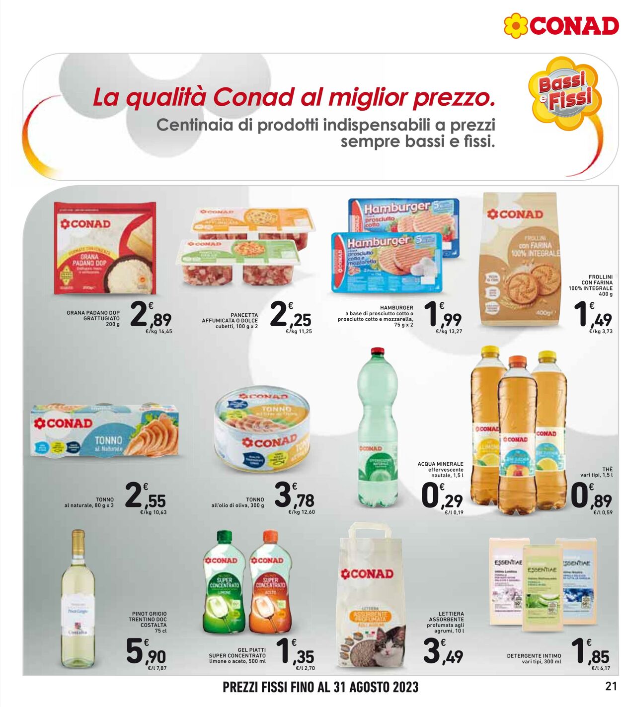 Volantino Conad 18.07.2023 - 31.07.2023