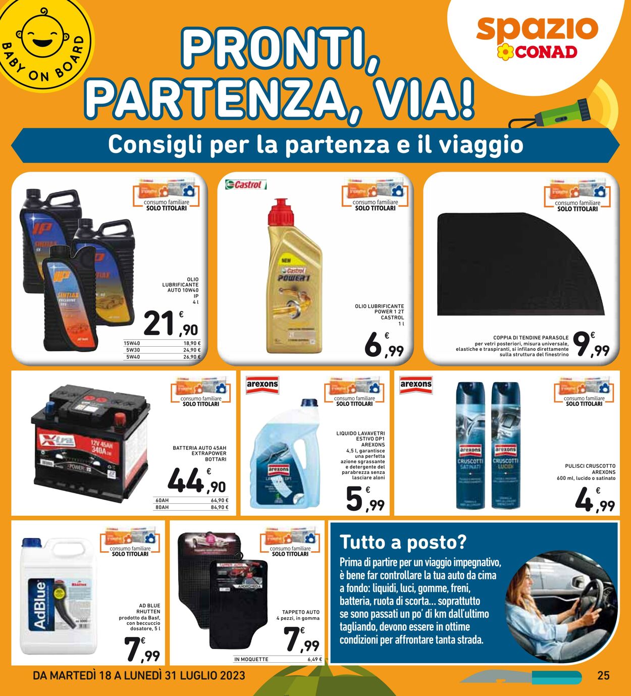 Volantino Conad 18.07.2023 - 31.07.2023