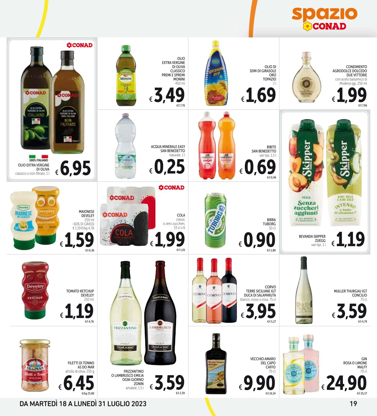 Volantino Conad 18.07.2023 - 31.07.2023