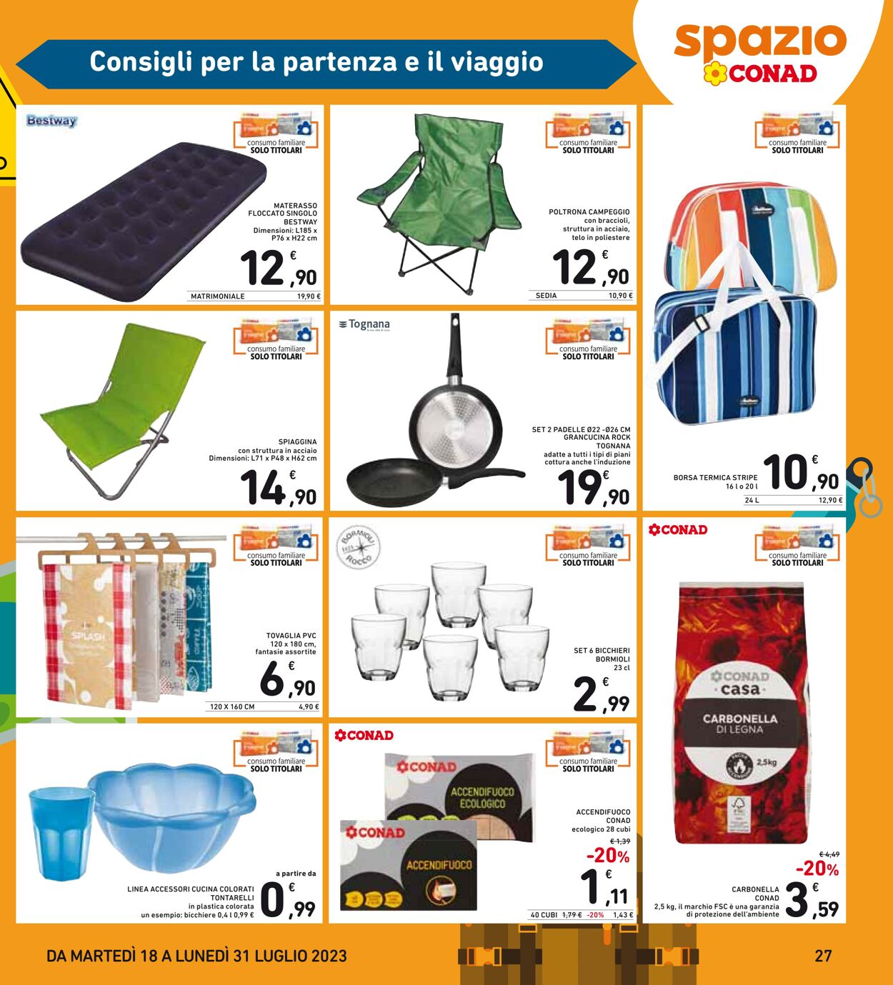 Volantino Conad 18.07.2023 - 31.07.2023