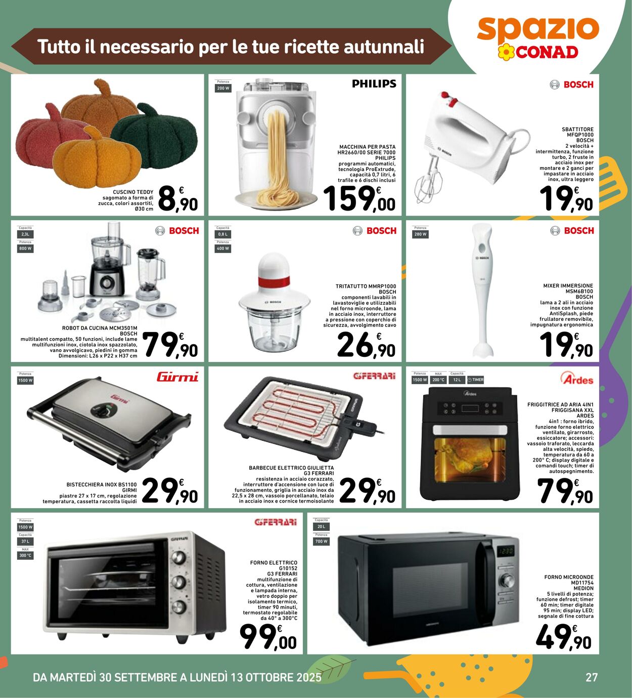 Volantino Conad 01.10.2025 - 01.10.2025