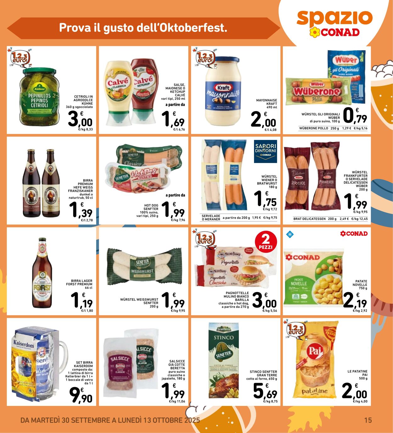 Volantino Conad 01.10.2025 - 01.10.2025