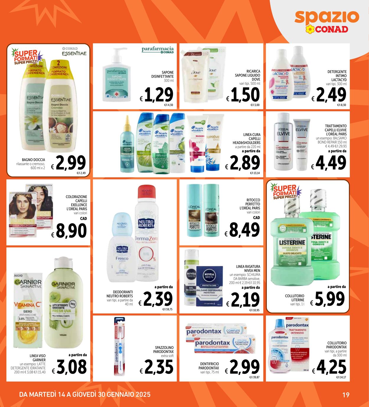 Volantino Conad 14.01.2025 - 30.01.2025