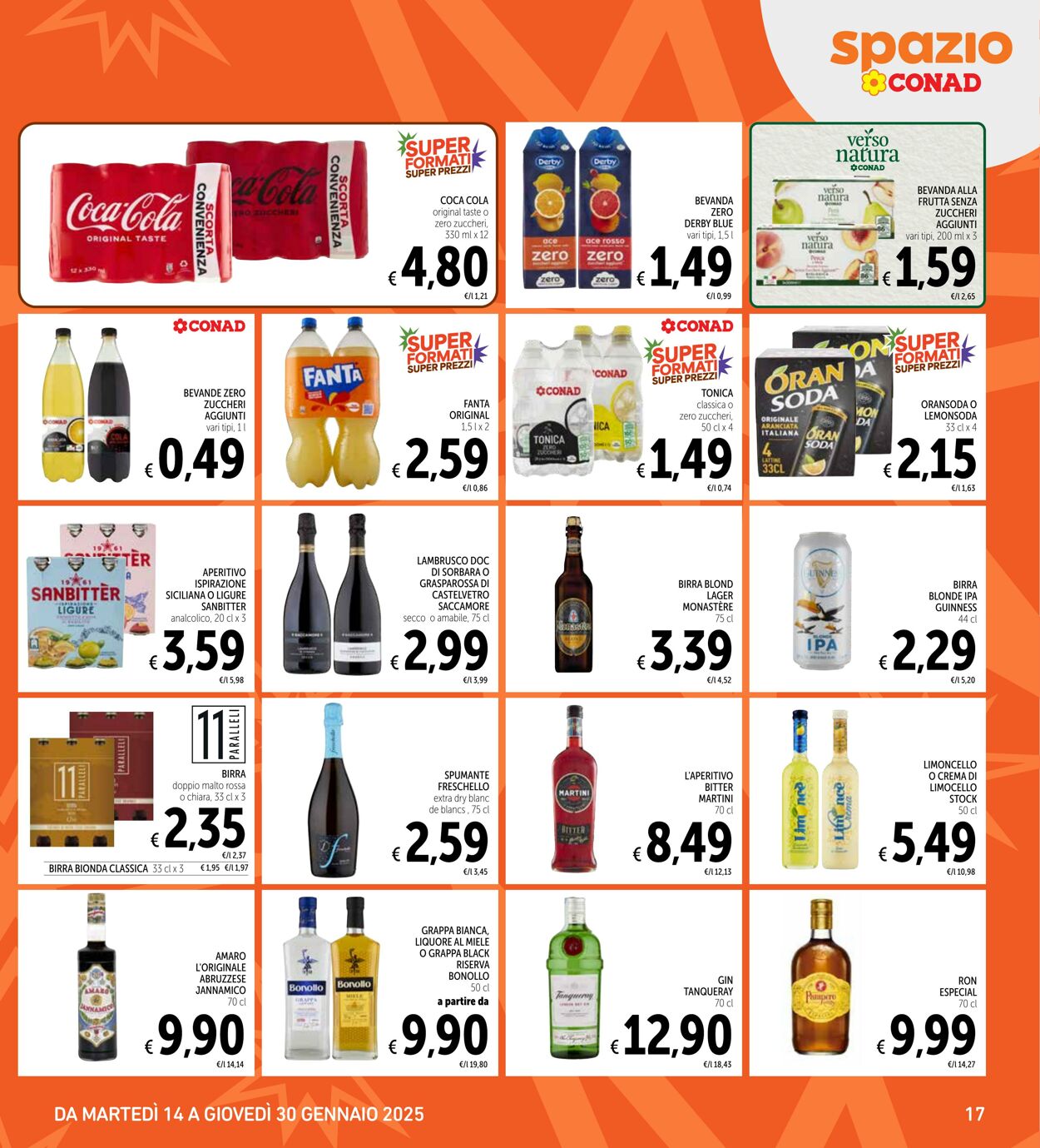 Volantino Conad 14.01.2025 - 30.01.2025