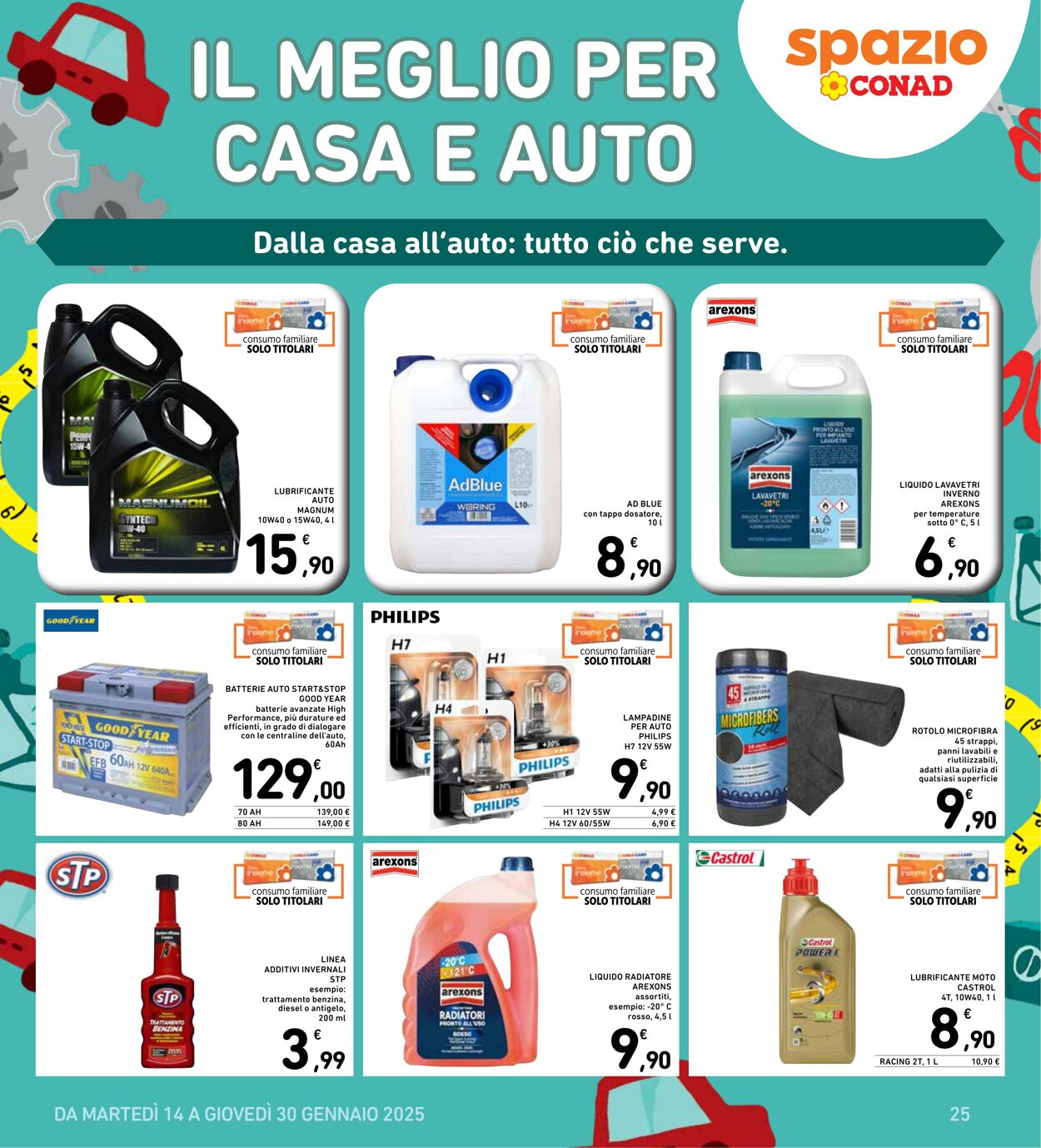 Volantino Conad 14.01.2025 - 30.01.2025