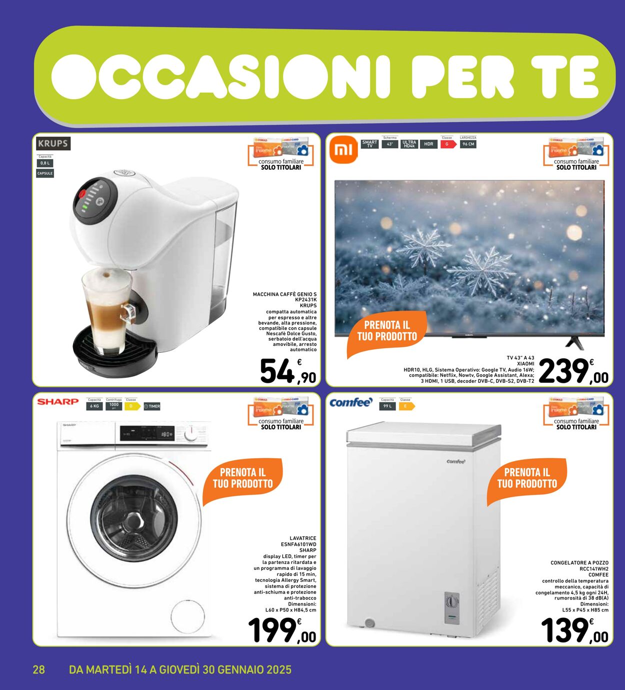 Volantino Conad 14.01.2025 - 30.01.2025