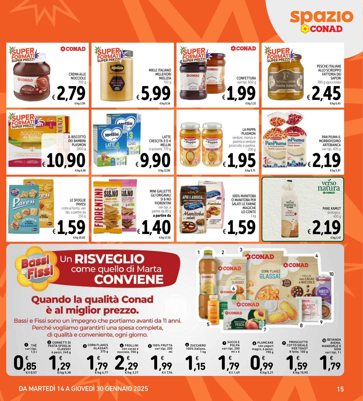 Volantino Conad 14.01.2025 - 30.01.2025