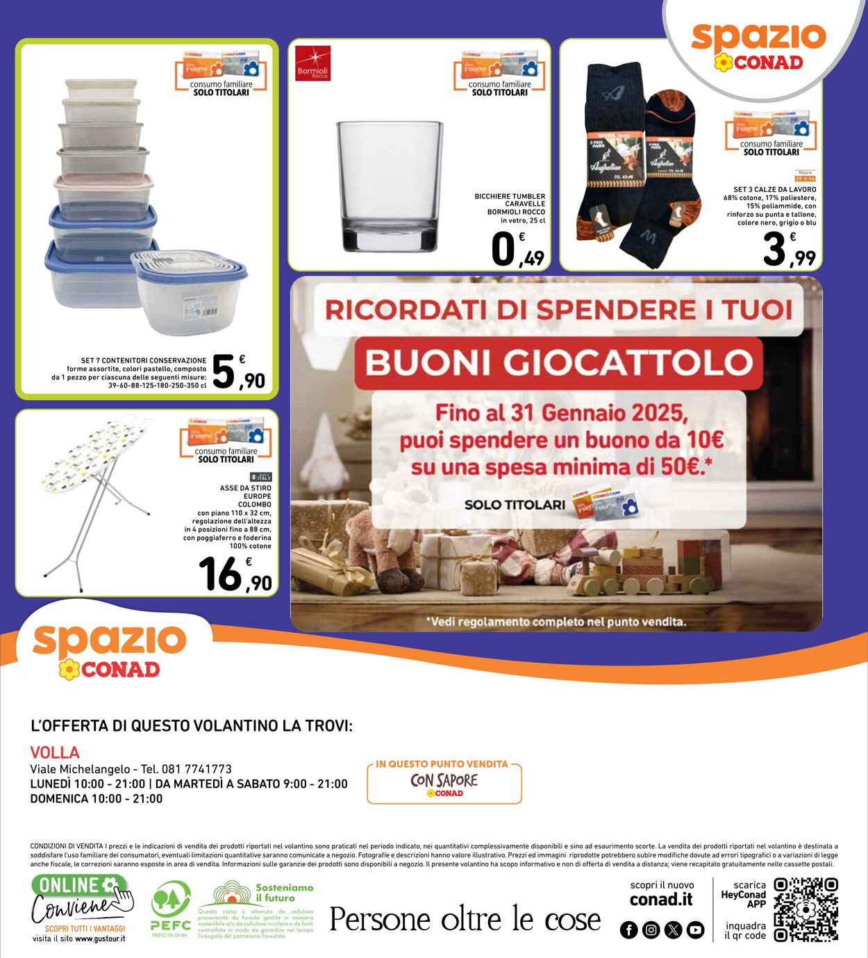 Volantino Conad 14.01.2025 - 30.01.2025