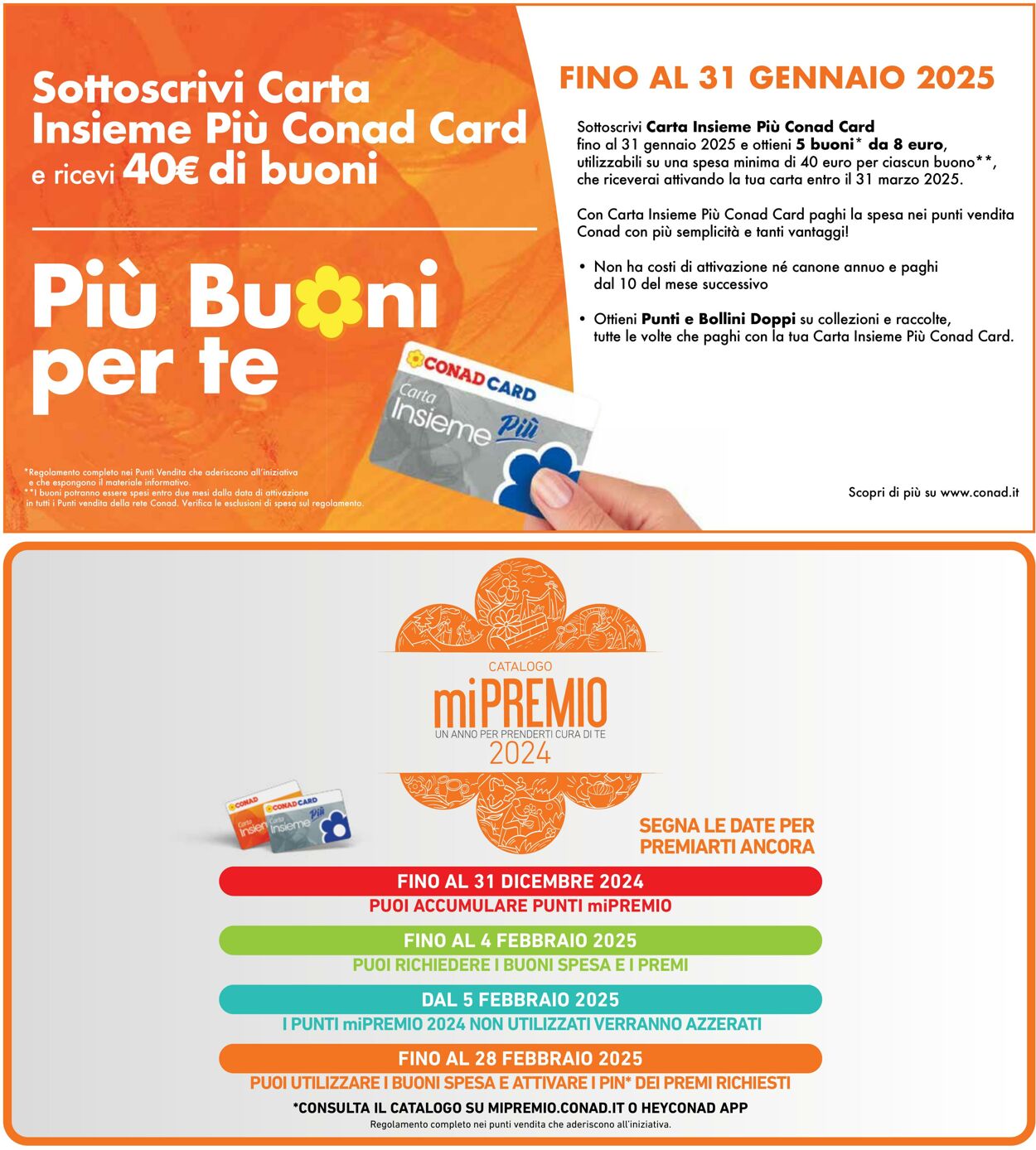 Volantino Conad 14.01.2025 - 30.01.2025