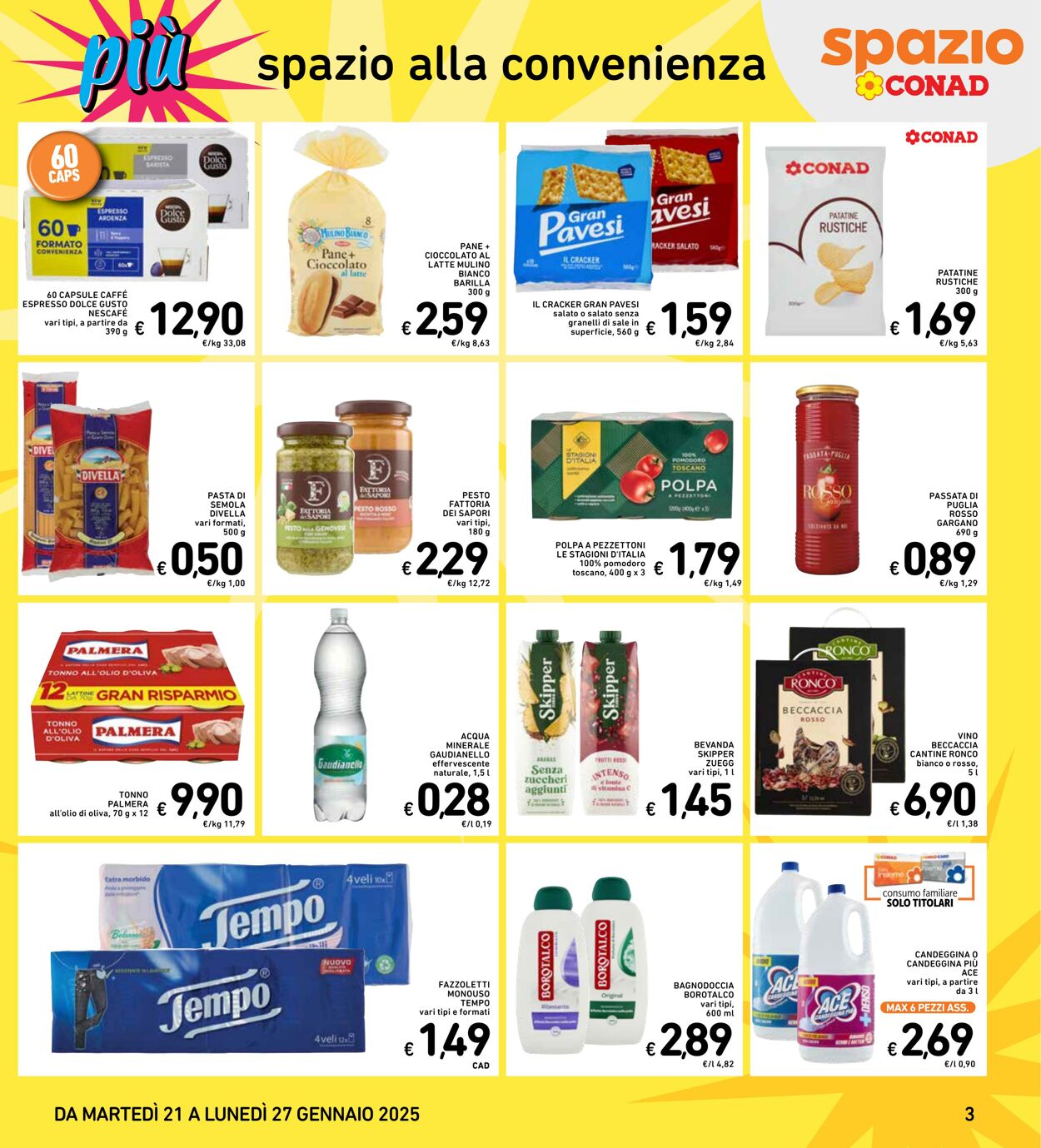 Volantino Conad 14.01.2025 - 30.01.2025