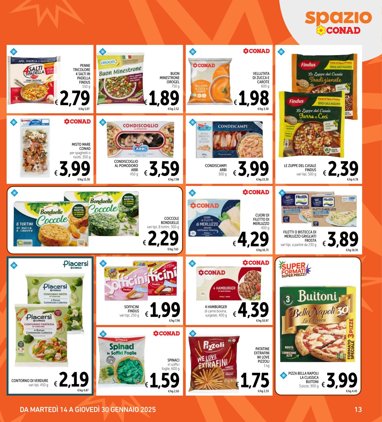 Volantino Conad 14.01.2025 - 30.01.2025