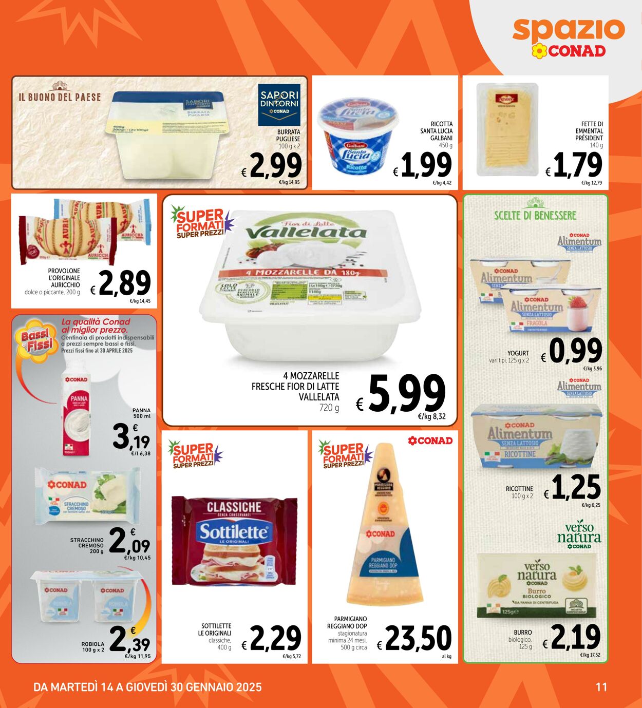 Volantino Conad 14.01.2025 - 30.01.2025