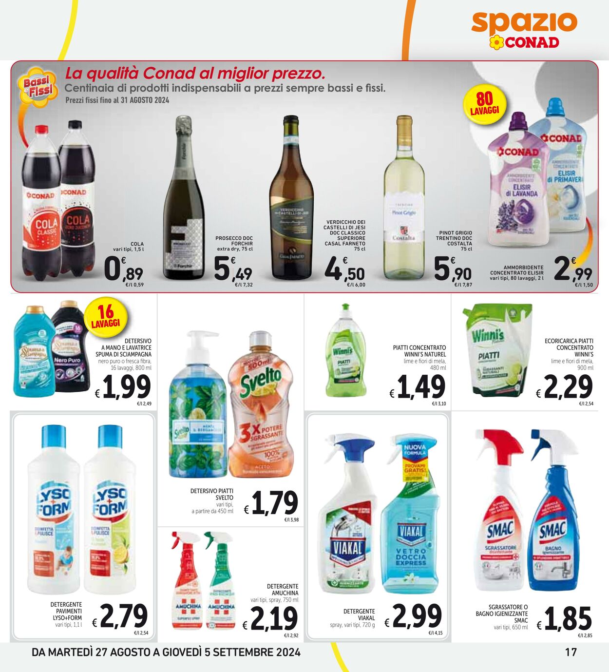 Volantino Conad 27.08.2024 - 05.09.2024