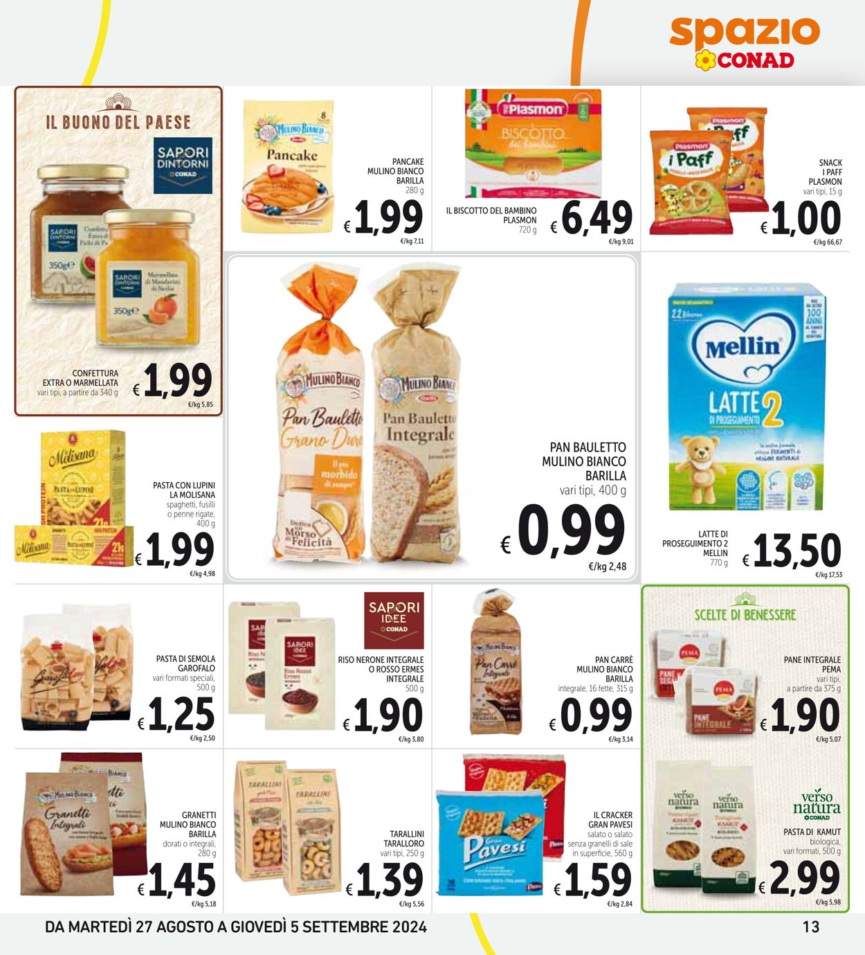 Volantino Conad 27.08.2024 - 05.09.2024