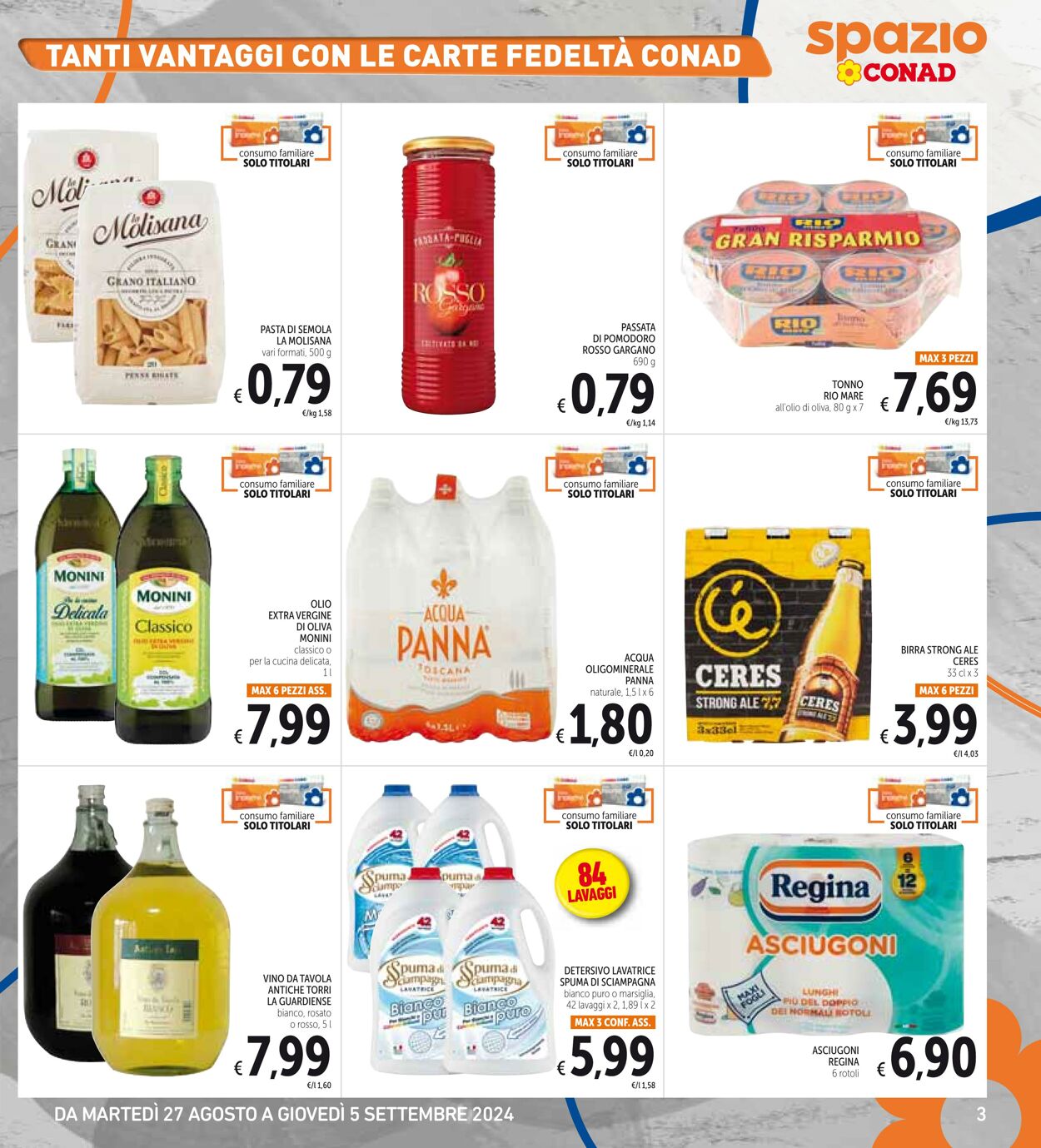 Volantino Conad 27.08.2024 - 05.09.2024