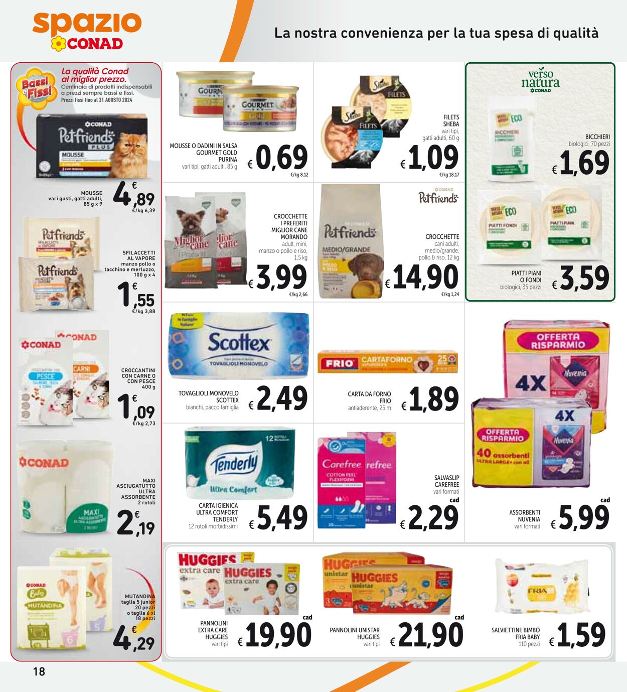 Volantino Conad 27.08.2024 - 05.09.2024