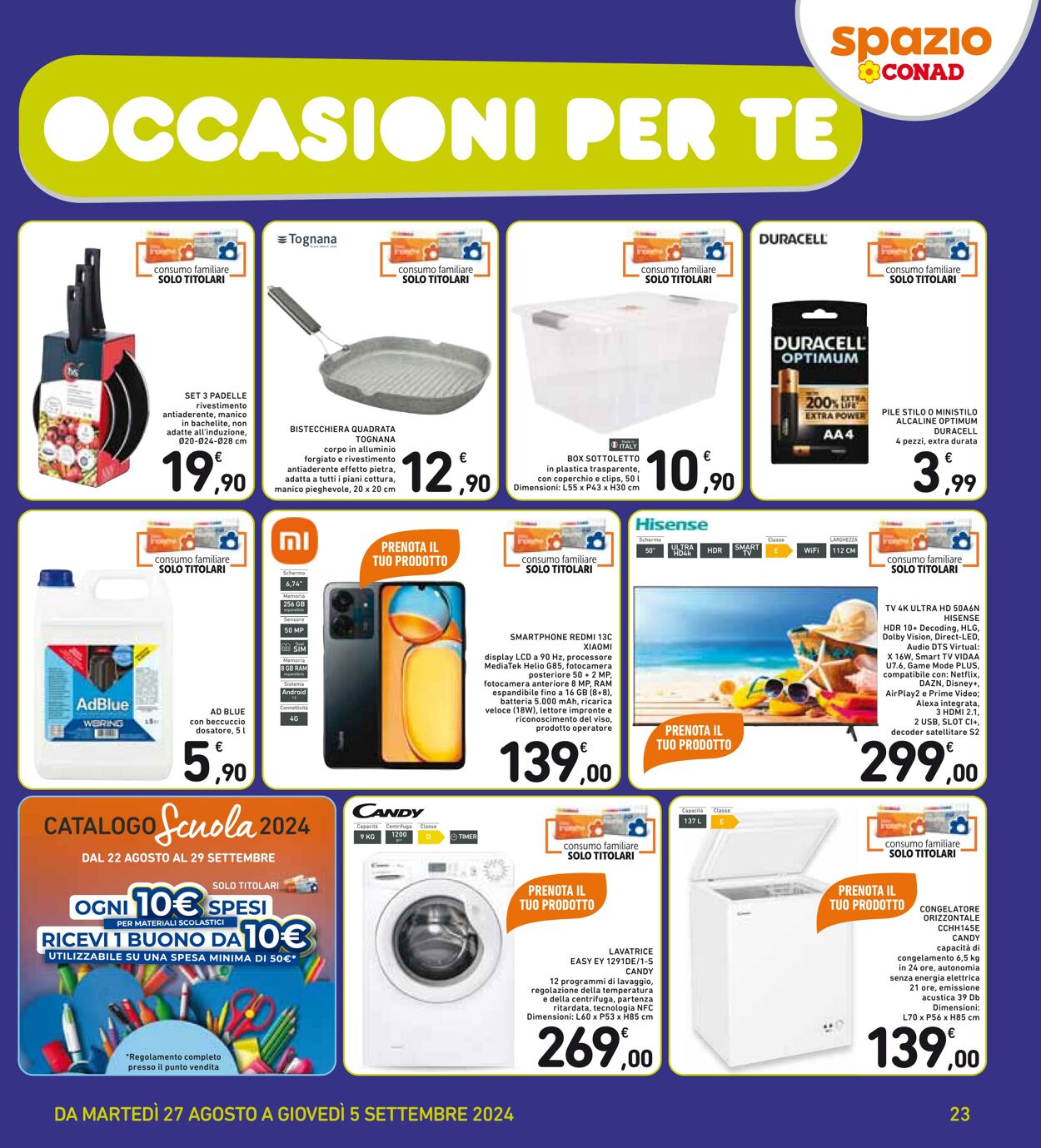 Volantino Conad 27.08.2024 - 05.09.2024