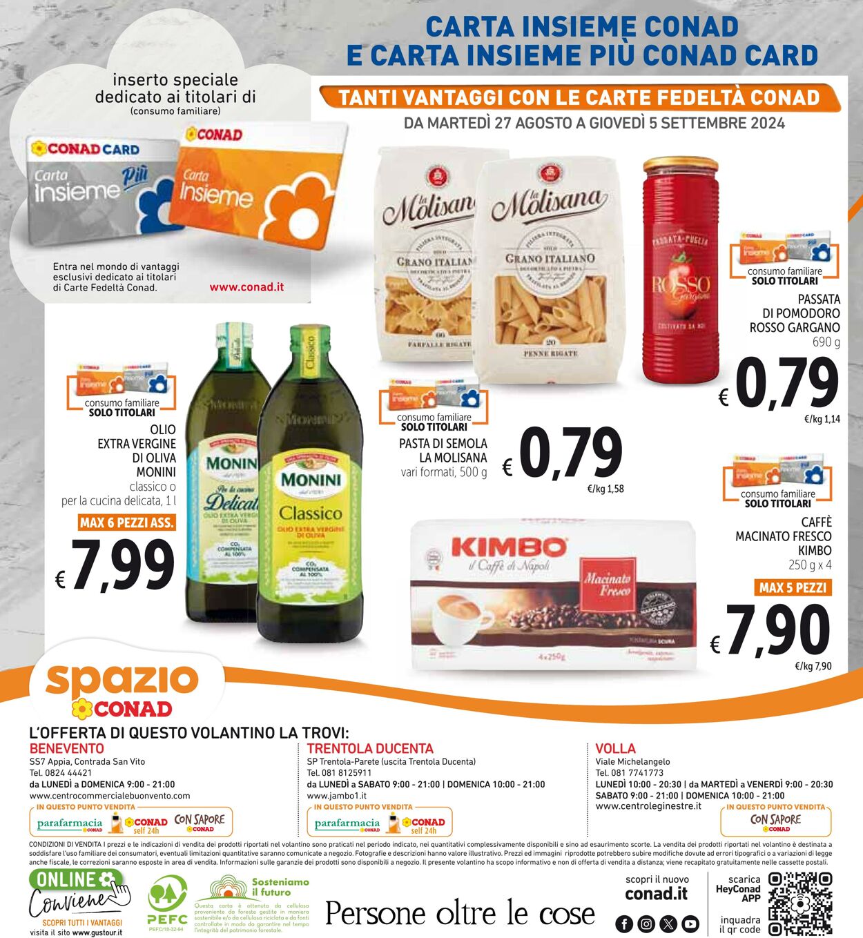 Volantino Conad 27.08.2024 - 05.09.2024