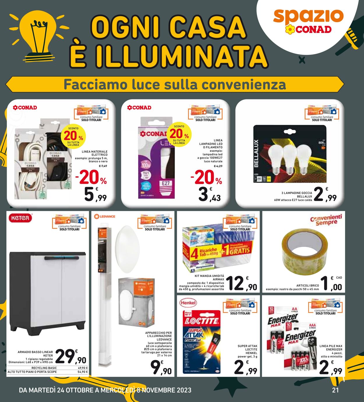 Volantino Conad 24.10.2023 - 08.11.2023