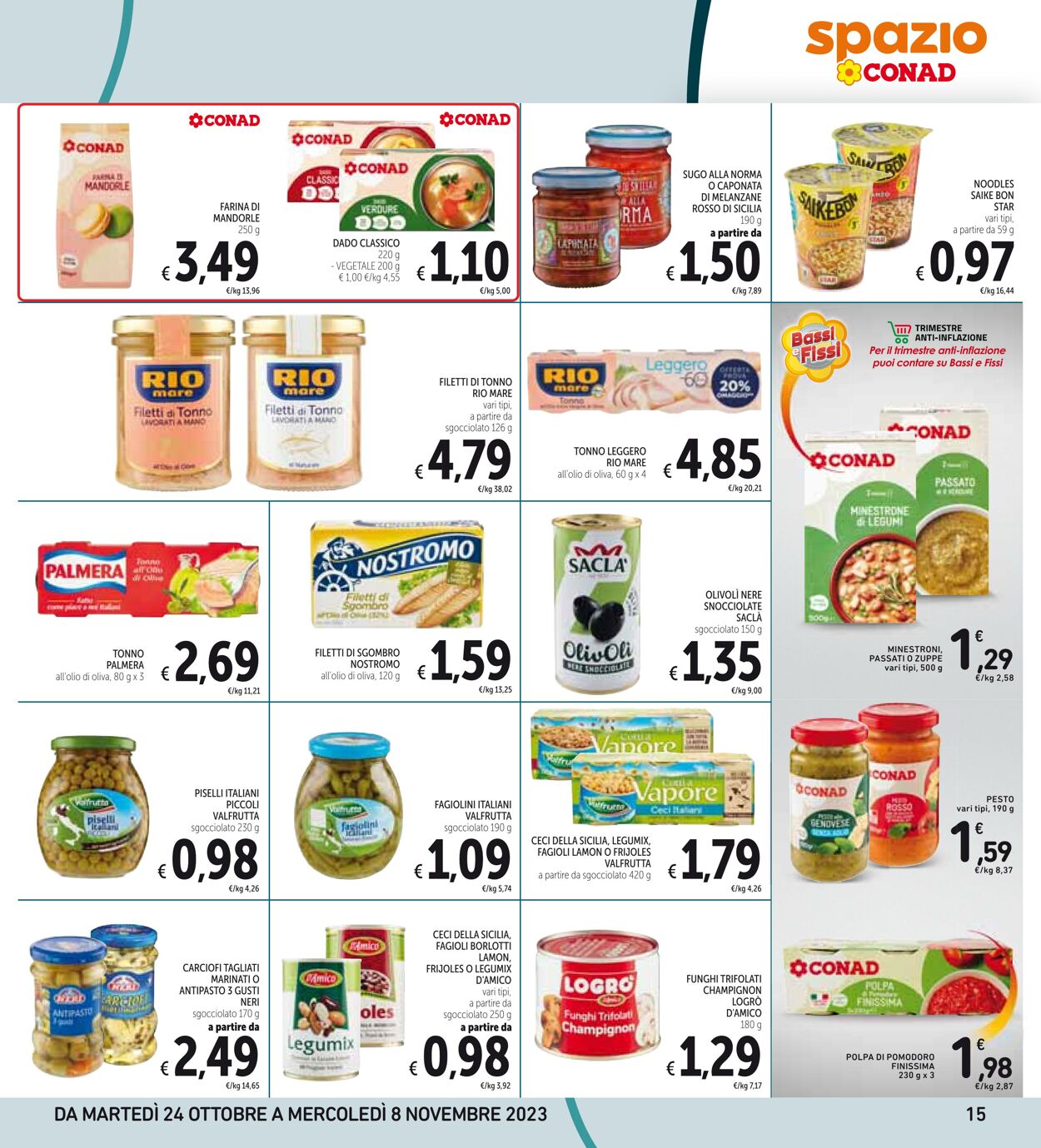 Volantino Conad 24.10.2023 - 08.11.2023