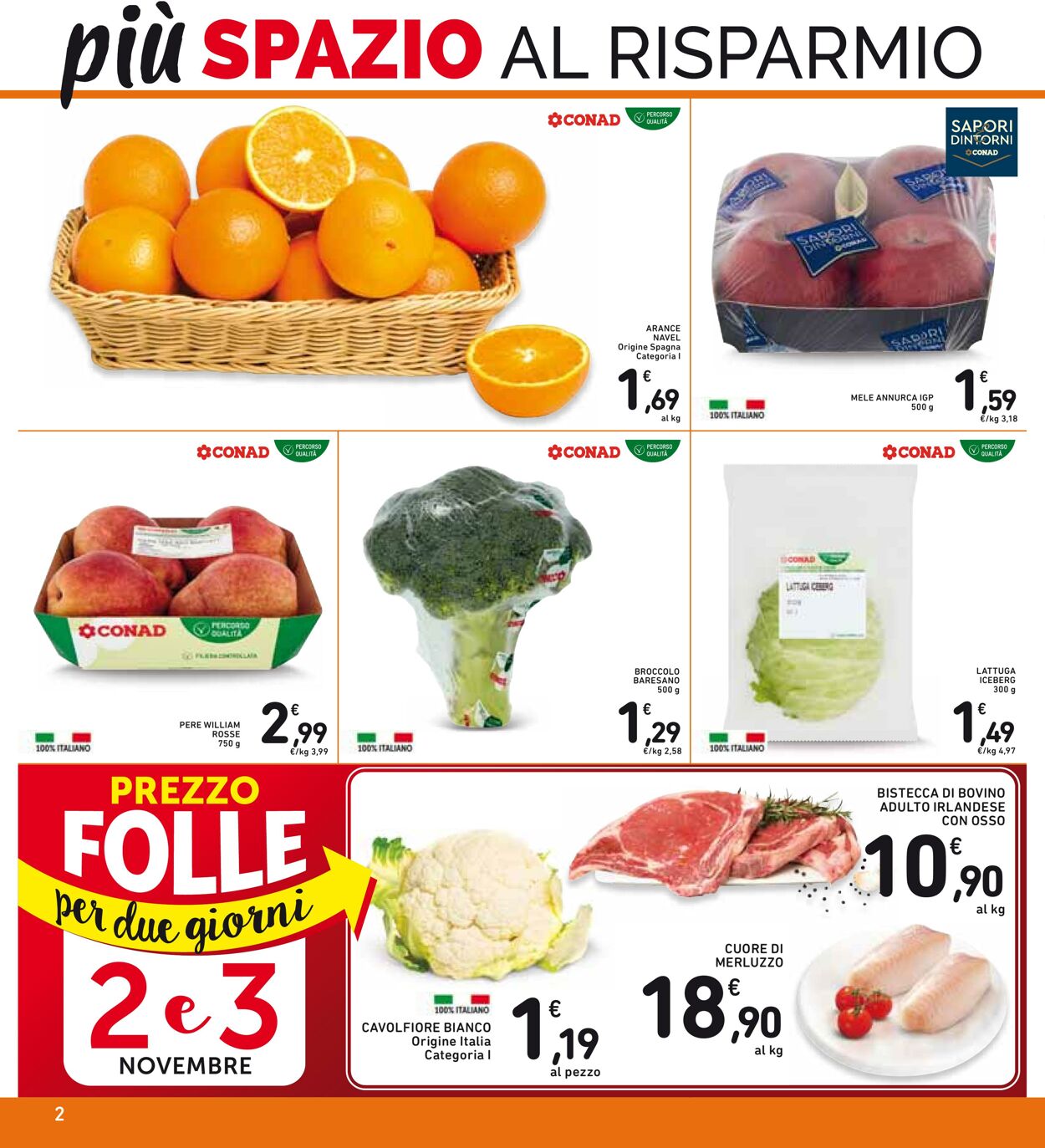 Volantino Conad 24.10.2023 - 08.11.2023