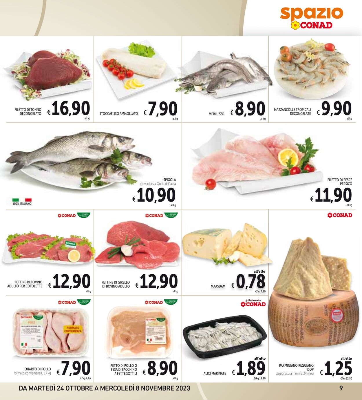 Volantino Conad 24.10.2023 - 08.11.2023