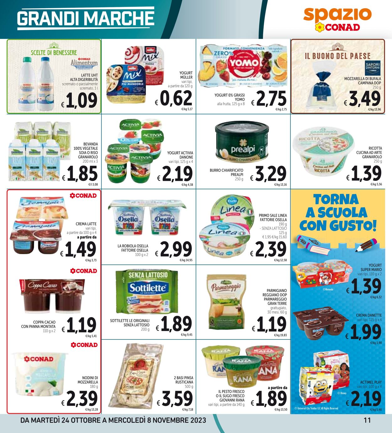 Volantino Conad 24.10.2023 - 08.11.2023