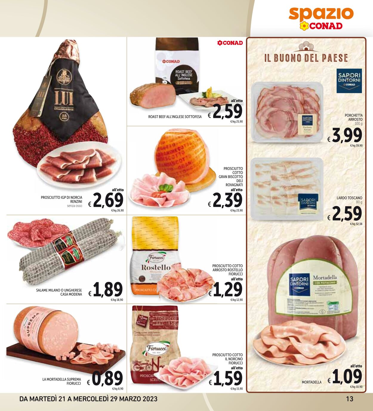 Volantino Conad 21.03.2023 - 29.03.2023