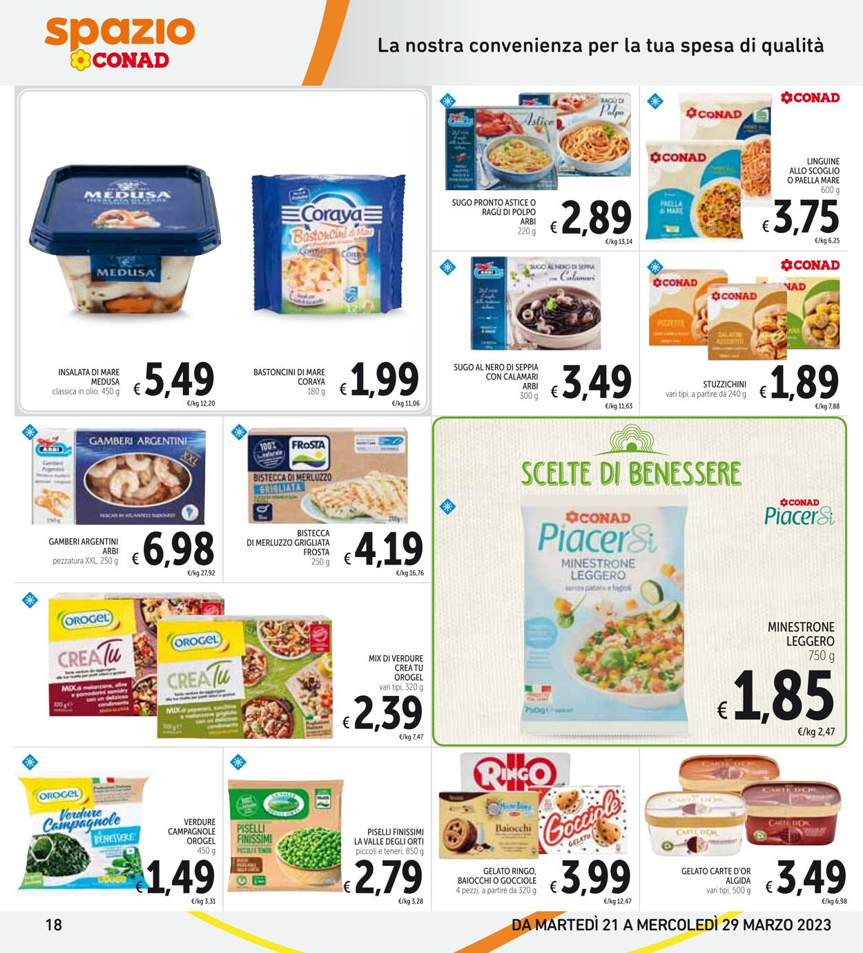 Volantino Conad 21.03.2023 - 29.03.2023