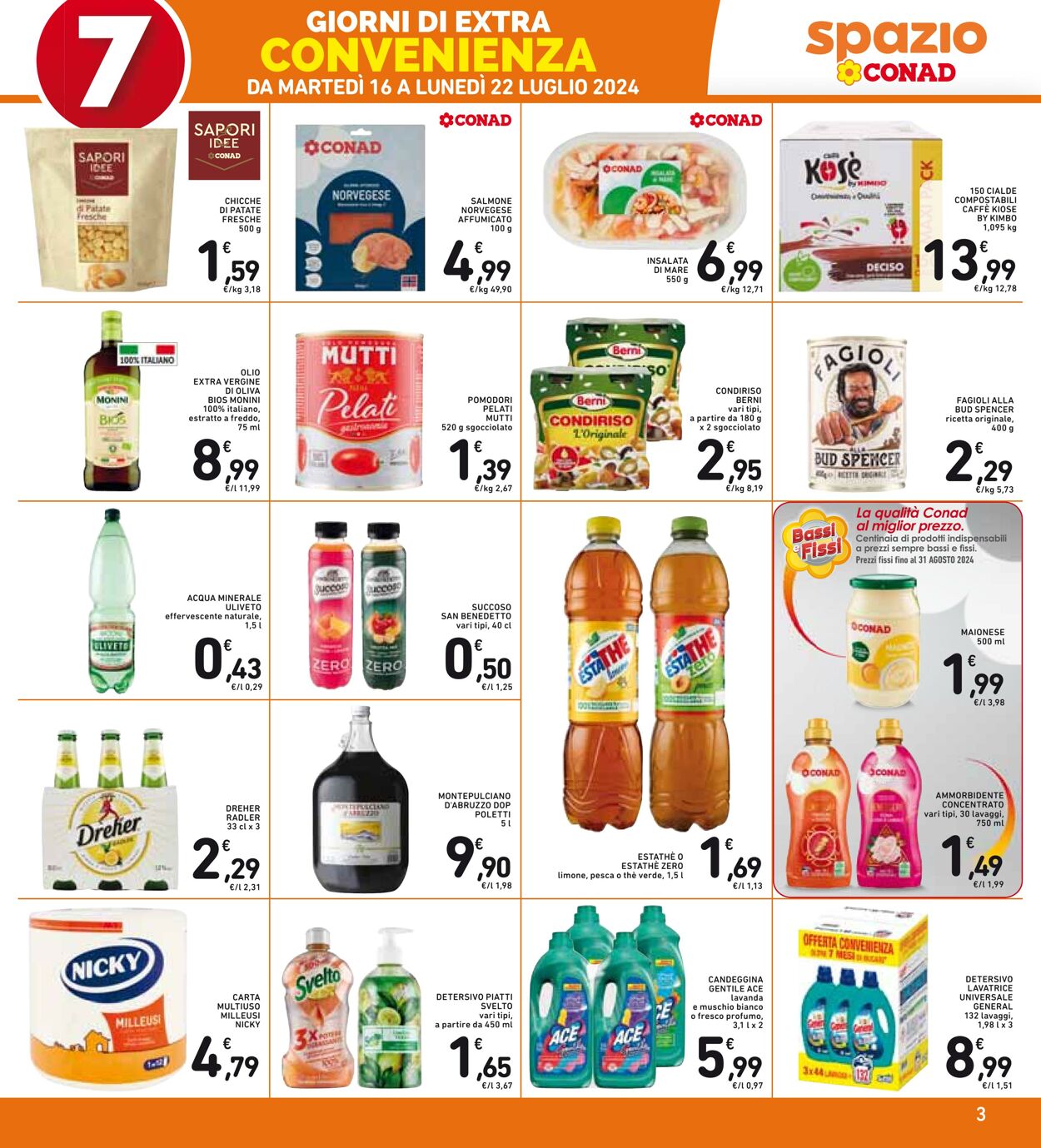 Volantino Conad 16.07.2024 - 22.07.2024