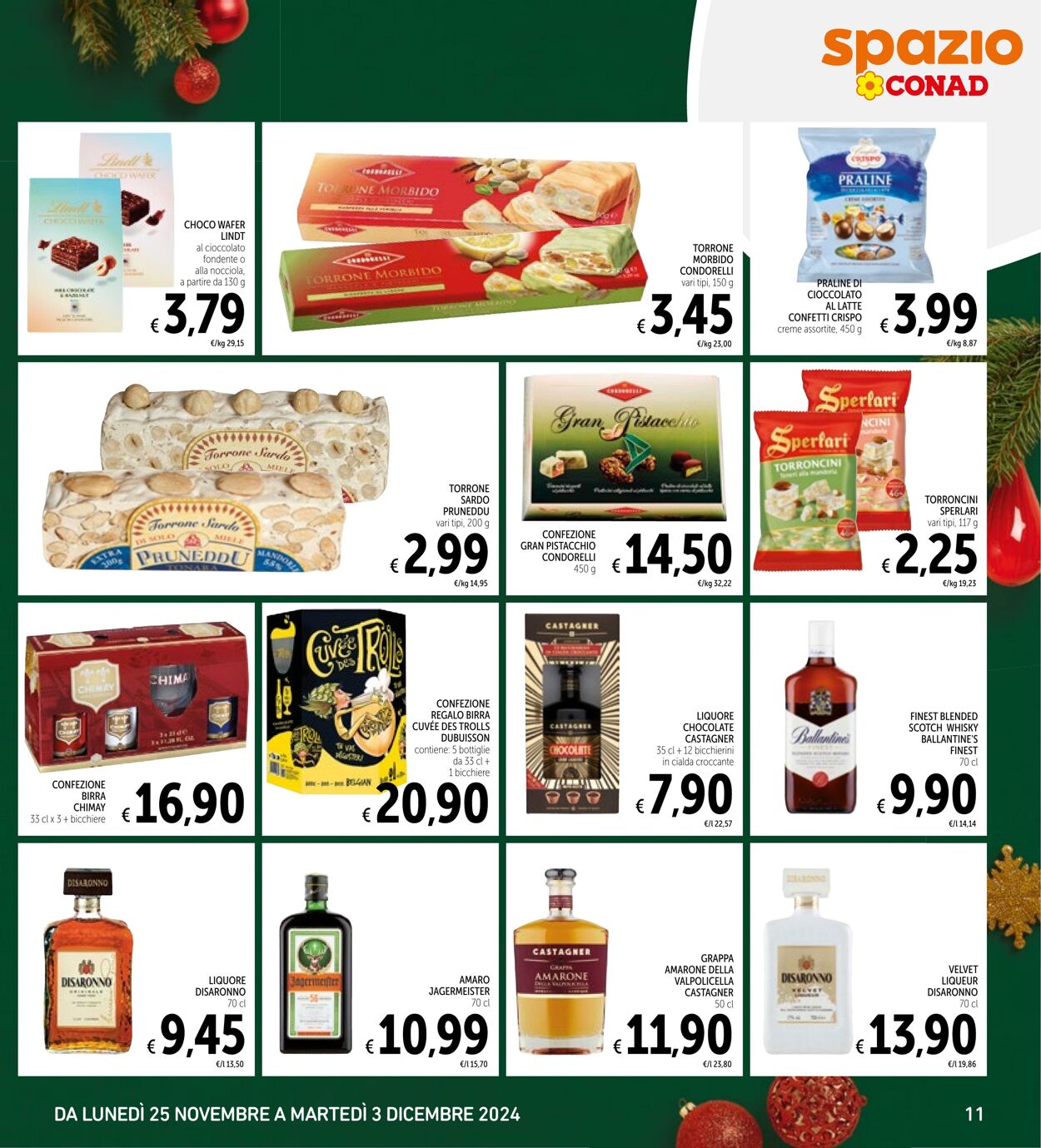 Volantino Conad 25.11.2024 - 03.12.2024