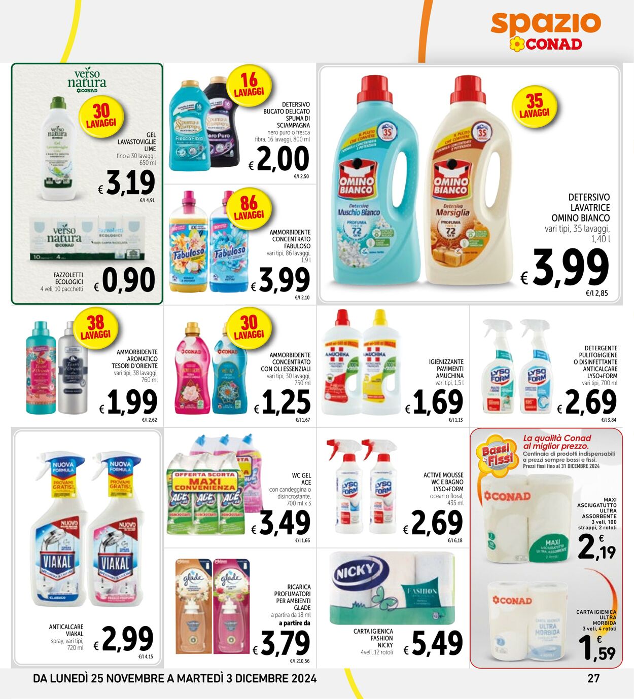 Volantino Conad 25.11.2024 - 03.12.2024