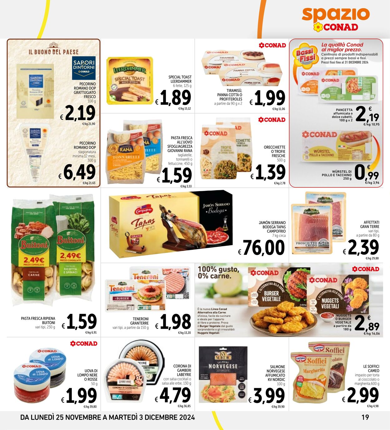 Volantino Conad 25.11.2024 - 03.12.2024