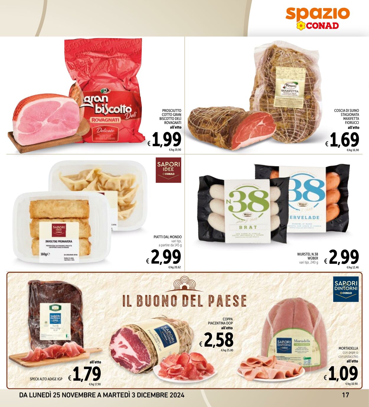 Volantino Conad 25.11.2024 - 03.12.2024