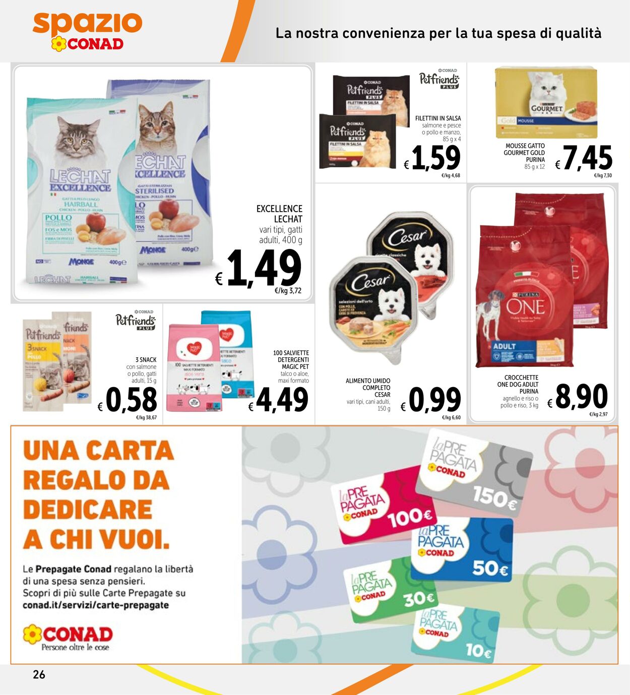 Volantino Conad 25.11.2024 - 03.12.2024